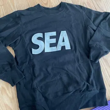 WIND AND SEA 블랙 트레이닝복