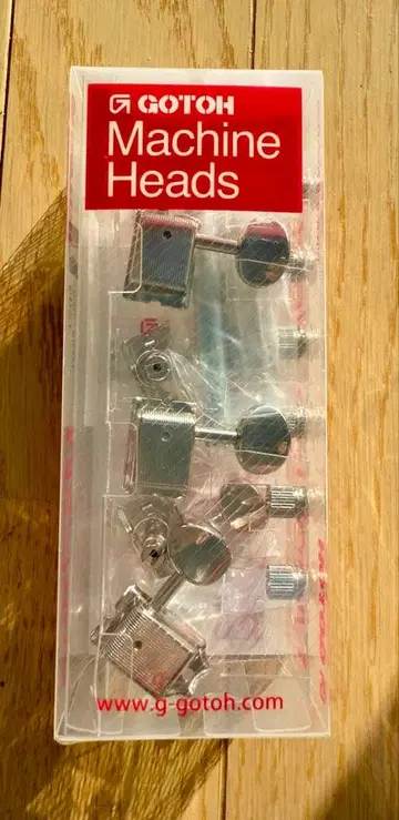 GOTOH SD91 머신 헤드 6현용 니켈 마감