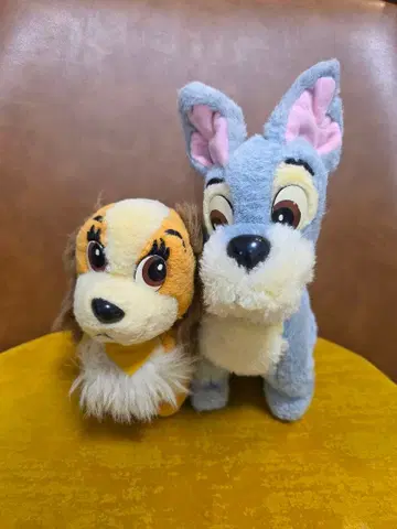 101마리 달마시안 레이디와 트램프 봉제 인형 세트