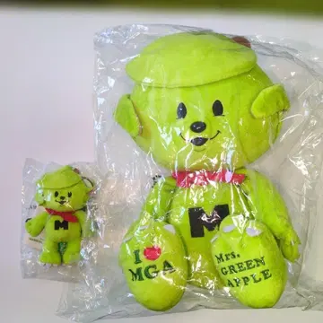 미세스 그린애플 봉제 인형 세트 메멜
