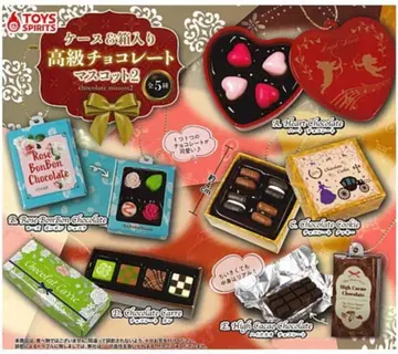[전 5종 세트 풀컴프] 가챠가챠 고급 초콜릿 마스코트 2