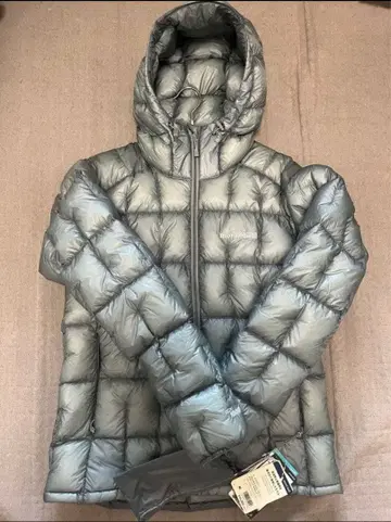 mont-bell 플라즈마1000 알파인 다운 파카 M 라이트 그레이