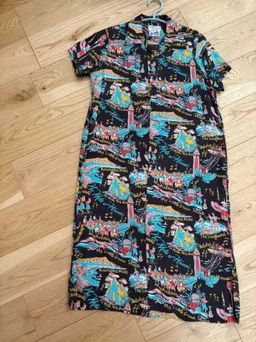 [ 가격 인하 중 ] BEAMS 하와이안 셔츠 원피스