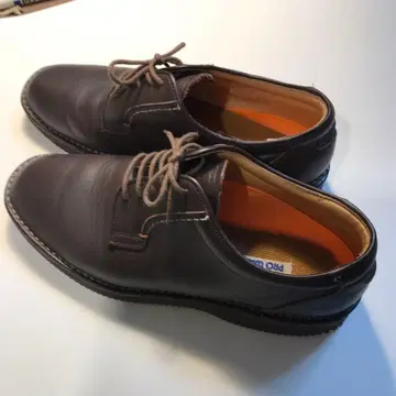 REGAL 브라운 레이스업 슈즈