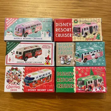 디즈니 리조트 토미카 크리스마스 6개 묶음 판매