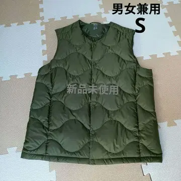 미사용 새상품 유니클로 울트라 라이트 다운 컴팩트 베스트 / 웨이브 퀼트