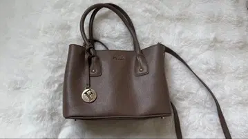 FURLA 훌라 천연 가죽 토트백 2way 숄더 포함 새상품급