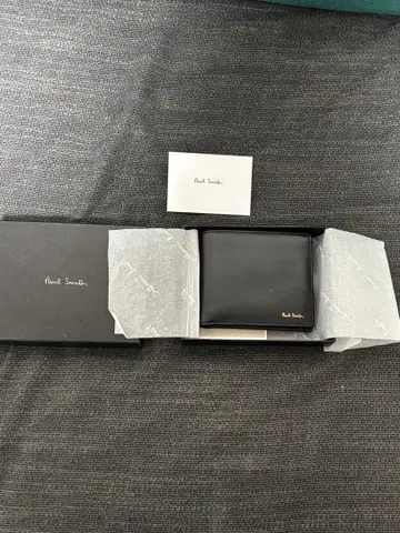 폴 스미스 접이식 지갑 블랙