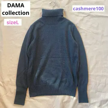 더마 컬렉션 캐시미어 터틀넥 니트 그레이 계열 사이즈 L
