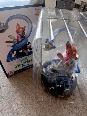 주토피아2 해피 복권 A상 포스터 피규어