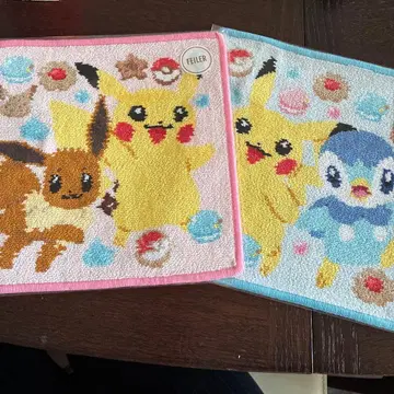 FEILER 페이러 새상품 포켓몬 손수건 2개 세트