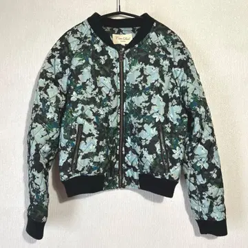 Coco Deal 플라워 프린트 블루종