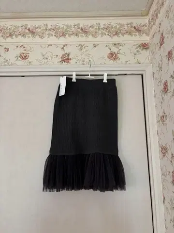 pure conte 다크 그레이 플리츠 스커트 택 포함 새상품