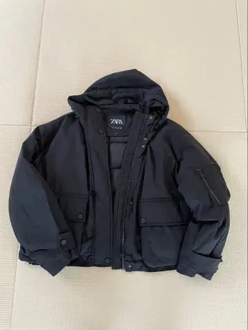 ZARA 블랙 2way 블루종