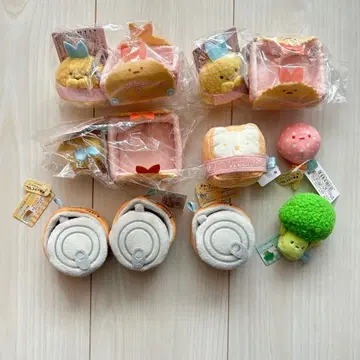 새상품 스미코구라시 테노리 봉제 인형 묶음 판매