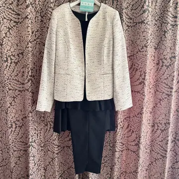 세레모니 수트 4세트 화이트 블랙