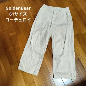 GoldenBear 여성용 코듀로이 팬츠 아이보리 61 사이즈