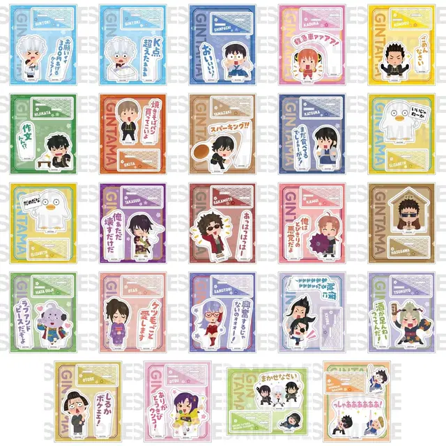 은혼 이라스토야 아크릴 스탠드 공구 긴토키 히지카타 소고 카츠라 신스케