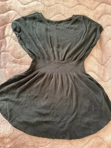 AZUL 반팔 튜닉 S 블랙