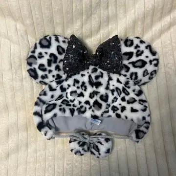 디즈니 레오파드 무늬 팬캡