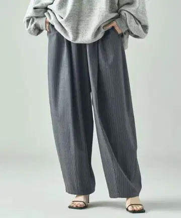 캘런솔로지 울 스트레치 드로스트 팬츠