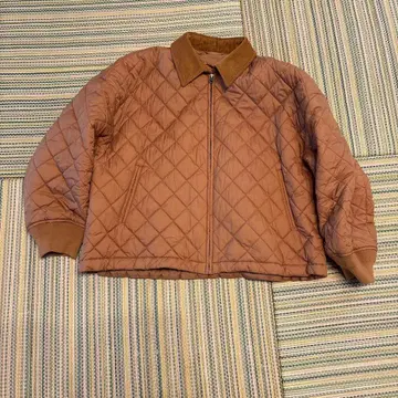 UNIQLO XL 브라운 퍼프 테크 블루종