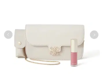 SNIDEL 립 케이스 포함 체인 백