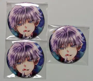 악마 집사와 검은 고양이 아쿠네코 라토 Butler's 캔 캔뱃지 바토캔