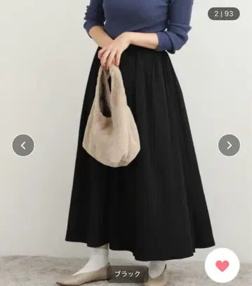 URBAN RESEARCH doors 개더 롱 스커트