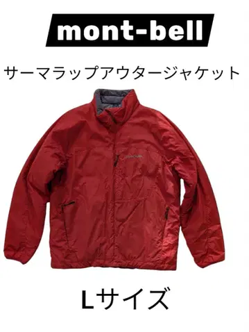 mont-bell 써마랩 아우터 자켓 L 사이즈 오렌지 몽벨