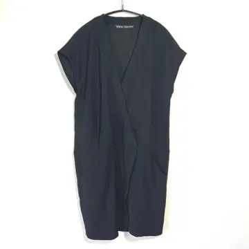 ZARA BASIC 블랙 랩 원피스 M