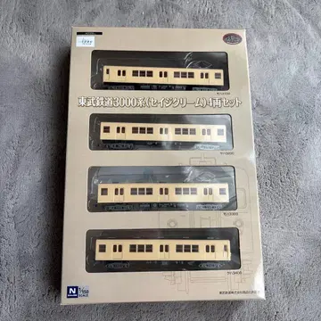 도부 철도 3000계 N 게이지 4량 세트