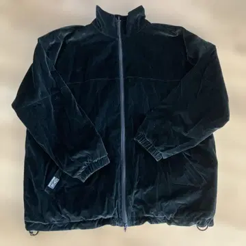 WP 블랙 벨벳 트랙 자켓