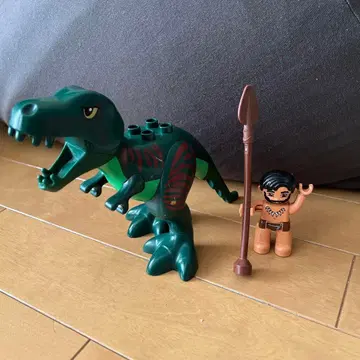 레고 공룡과 원시인 창 세트