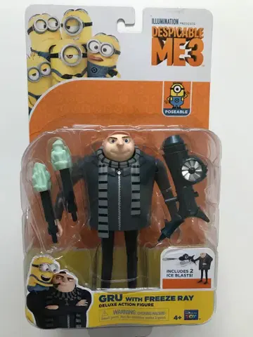 슈퍼배드 프리즈 레이 포함 디럭스 피규어