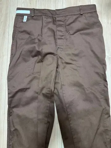 유럽제 난연 PROBAN 워크 팬츠 브라운 사이즈 46 구제 의류