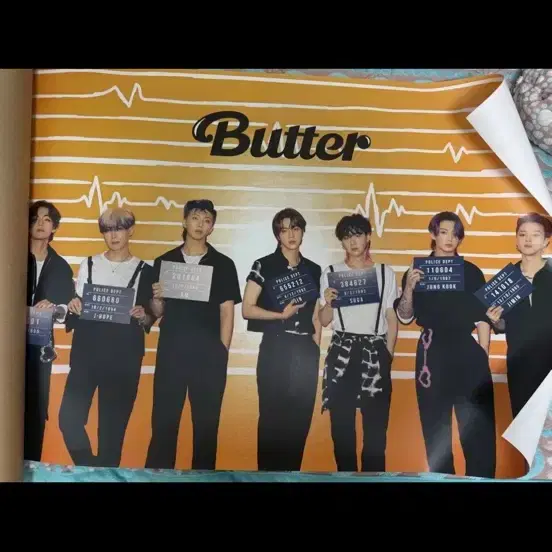 방탄소년단 Butter 포스터 일괄 (8000원