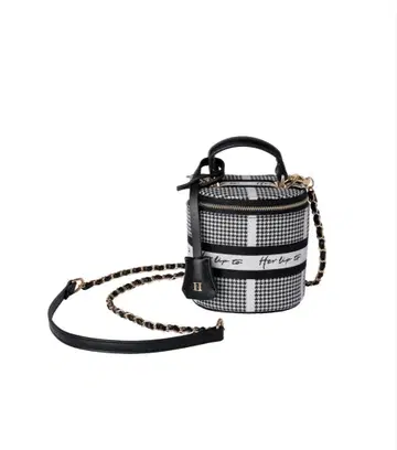 herlipto Jacquard Mini Vanity Bag silver