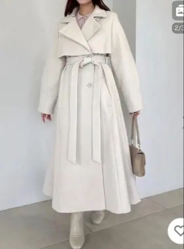 dazllin 다즐린 2WAY 컬러 레이디 코트