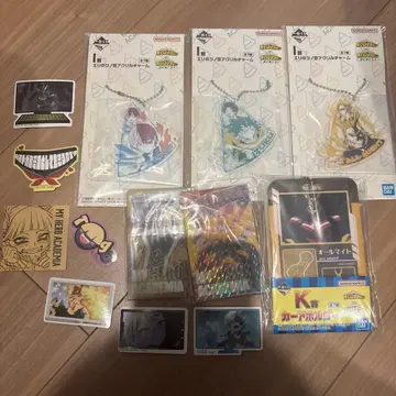 나의 히어로 아카데미아 제일복권 아크릴 키링 스티커 세트