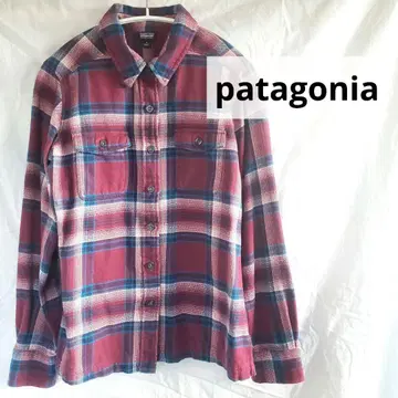patagonia 피오르 플란넬 체크 무늬 셔츠 파타고니아
