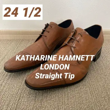 캐서린 햄넷 런던 스트레이트 팁 24.5