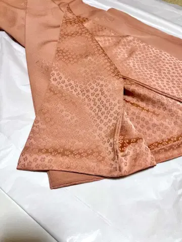 멋지다! 순수 실크 카가 유젠 이로무지 히토츠몬