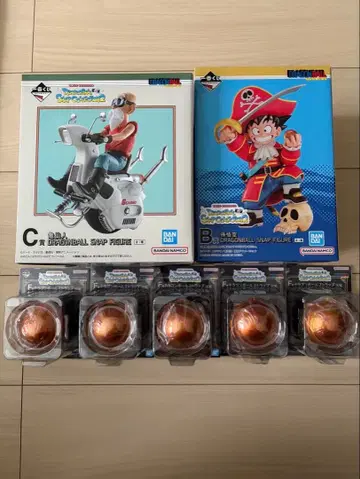 드래곤볼 제일복권 B상, C상, F상 세트 손오공 피규어 외