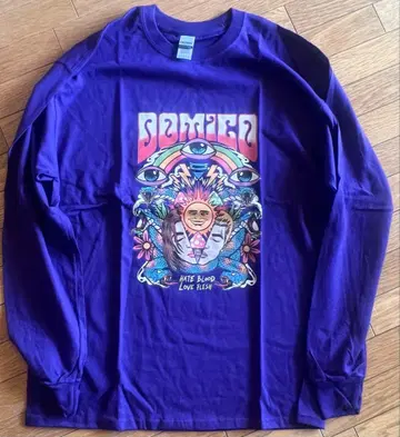 도미코 T셔츠 L사이즈 보라색