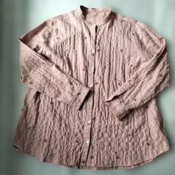 마드모아젤 논논 자수 긴팔 튜닉 기념일 컬렉션