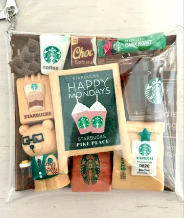 가챠 파우치 카페풍 데코레이션 부품 데코 부품