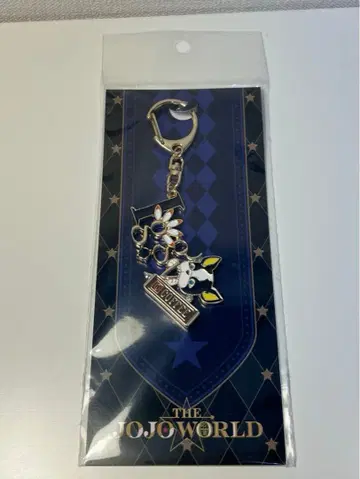 THE JOJO WORLD 죠죠월드 모티브 키링 이기