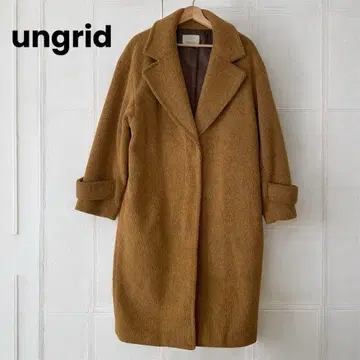 [ 새상품급 ] Ungrid 언그리드 샤기 체스터 코트 S