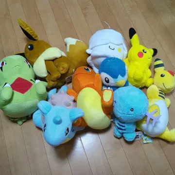 포켓몬 봉제 인형 9개 세트
